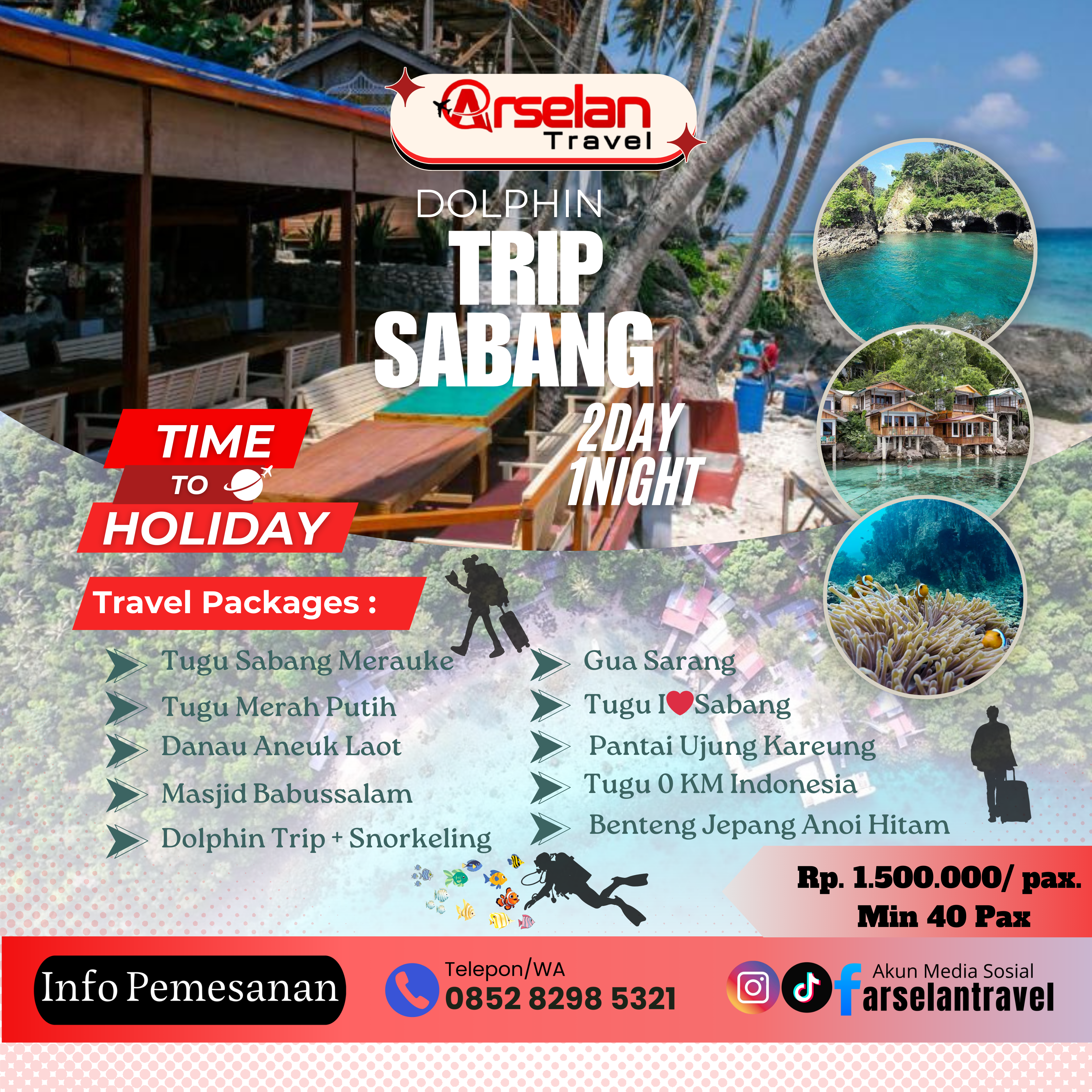 dolphin trip to sabang