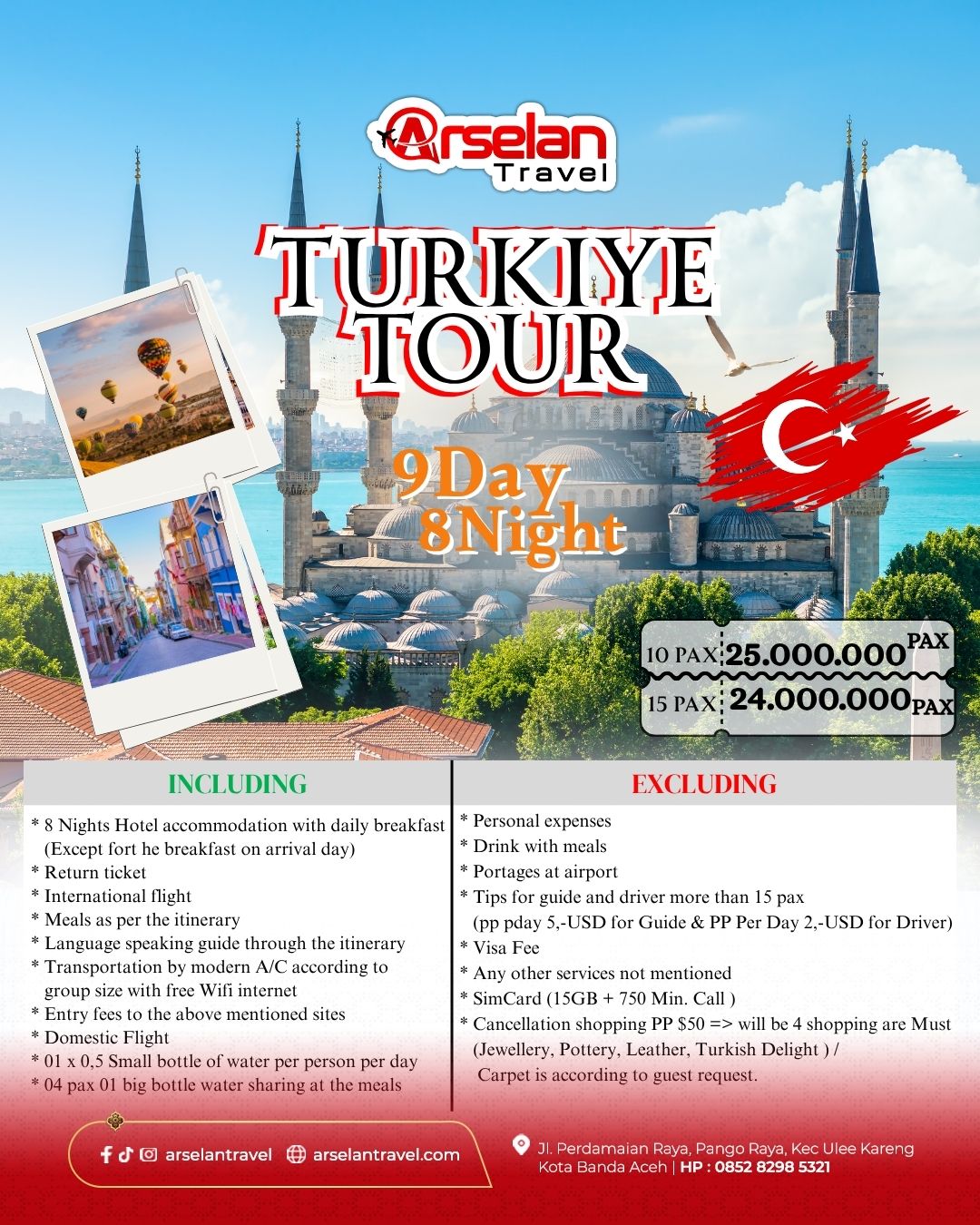 TURKIYE TOUR